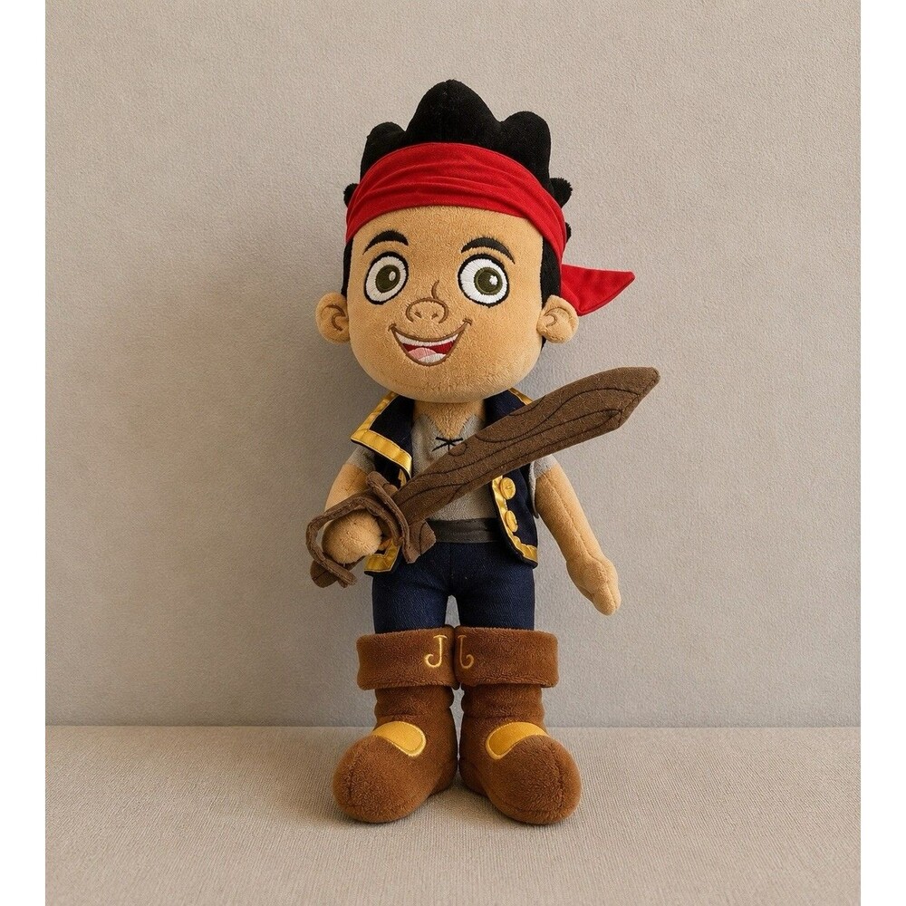 Disney Jake and the Never Land Pirates Plush Doll Stuffed Toy Pirate Character